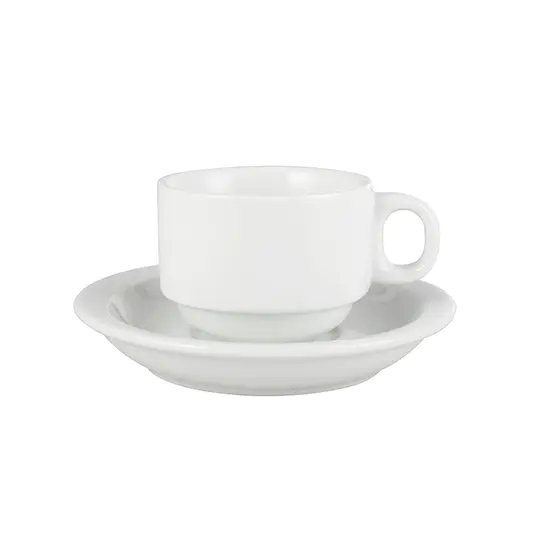  Porcelain Cup & Saucer 90ml